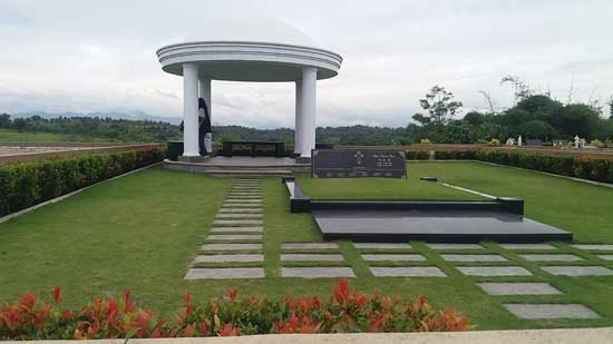 Makam eklusif di pucak bukit san diego hills karawang