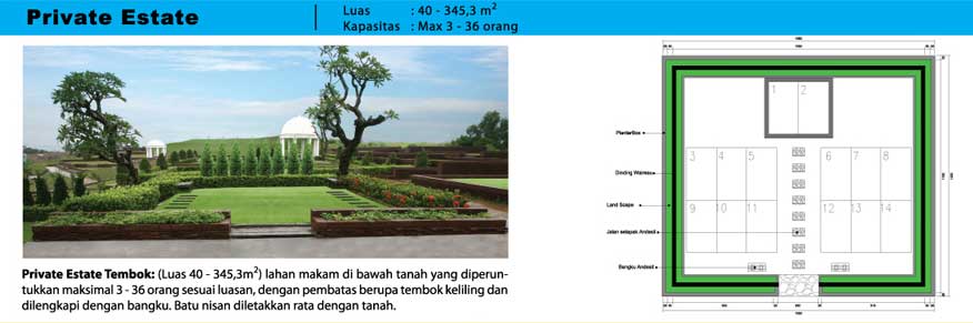 Private-Estate-di-mercy-mansion di atas bukit di pemakaman islam