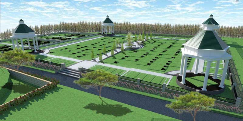 Serenity Ekstension, Desain pemakaman Eksklusif di San diego hills karawang