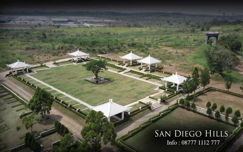 Pemakaman Nuansa Chinese (cina) untuk agama kristen dan Budha San Diego Hills