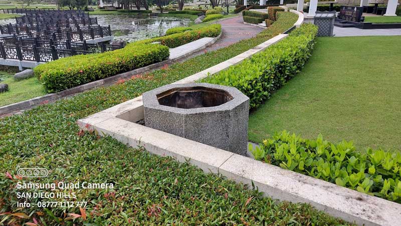 tempat Bakaran di pemakaman chinese san diego hills untuk Budha